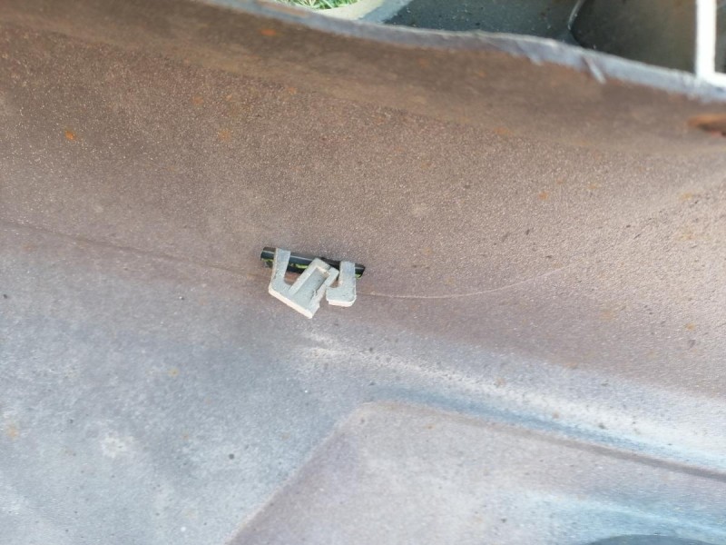 Sandero №17 бампер задний деф