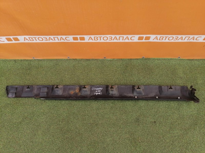 Sandero №17 накладка порога правая деф