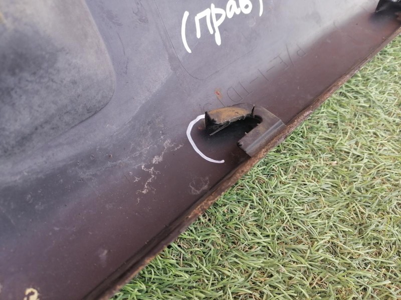 Sandero №17 накладка порога правая деф