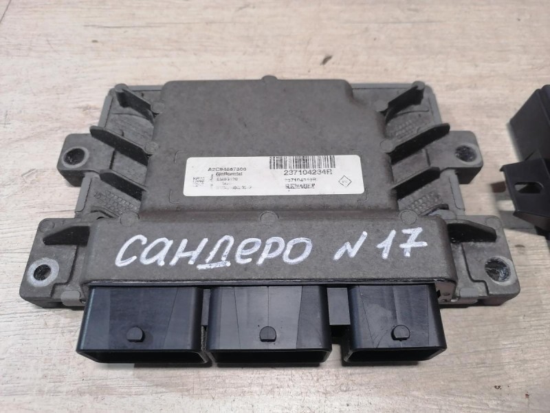 Sandero №17 блок управления двигателем эбу мозги блок комфорта чипы