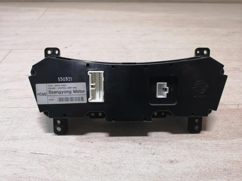 Actyon №2 блок управления климат контролем печкой