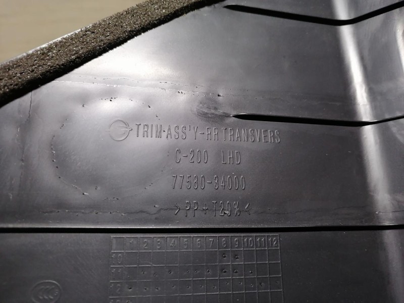 Actyon №2 обшивка задней панели накладка