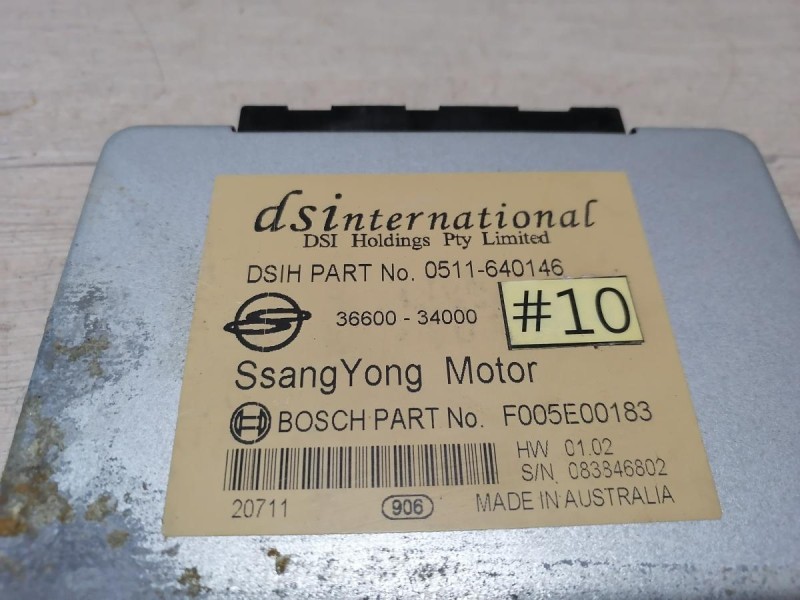 Actyon №2 блок управления коробкой эбу акпп мозги