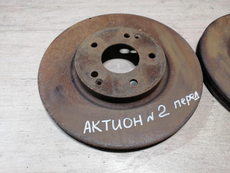 Actyon №2 диск тормозной передний комплект деф