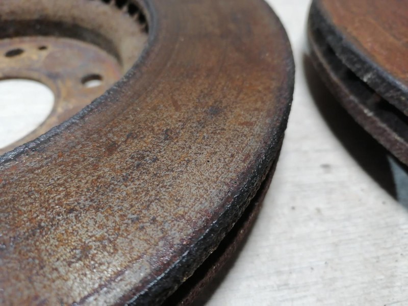 Actyon №2 диск тормозной передний комплект деф