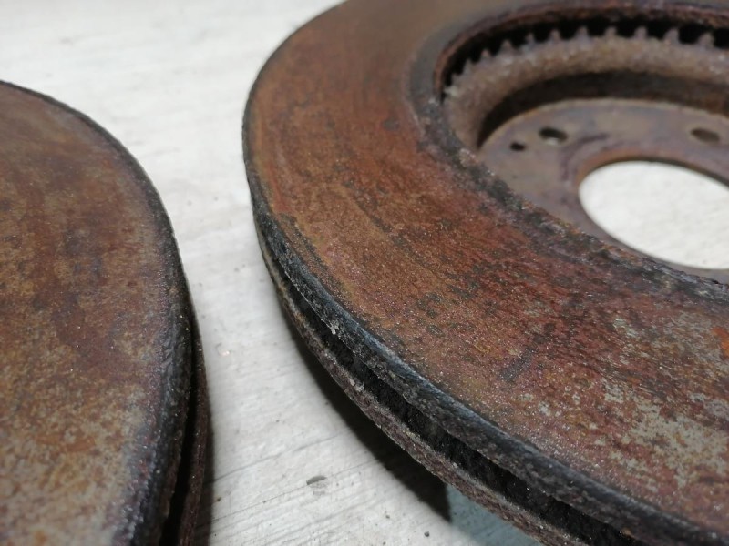 Actyon №2 диск тормозной передний комплект деф