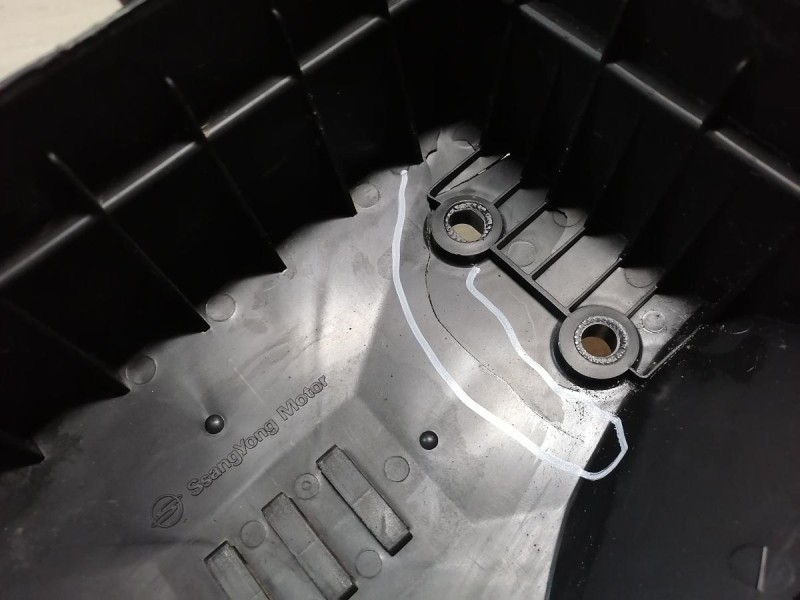 Actyon №2 блок предохранителей капота