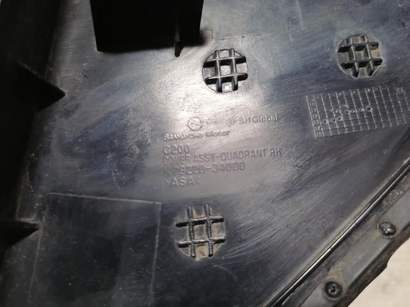 Actyon №2 накладка крыла передняя правая уголок