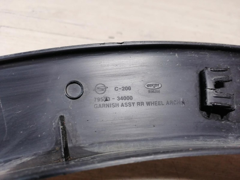 Actyon №2 расширитель крыла задний правый деф