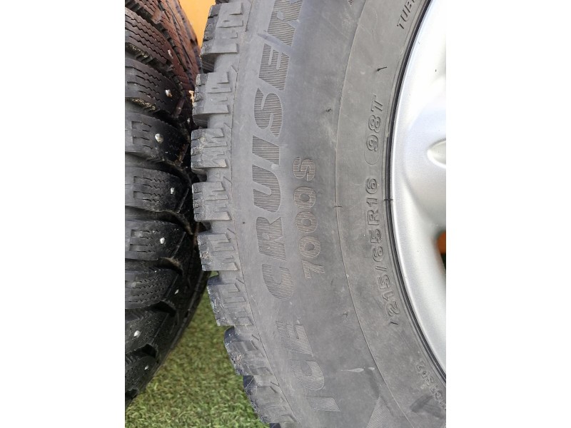 Actyon №2 колеса R16 зима шипы к-кт