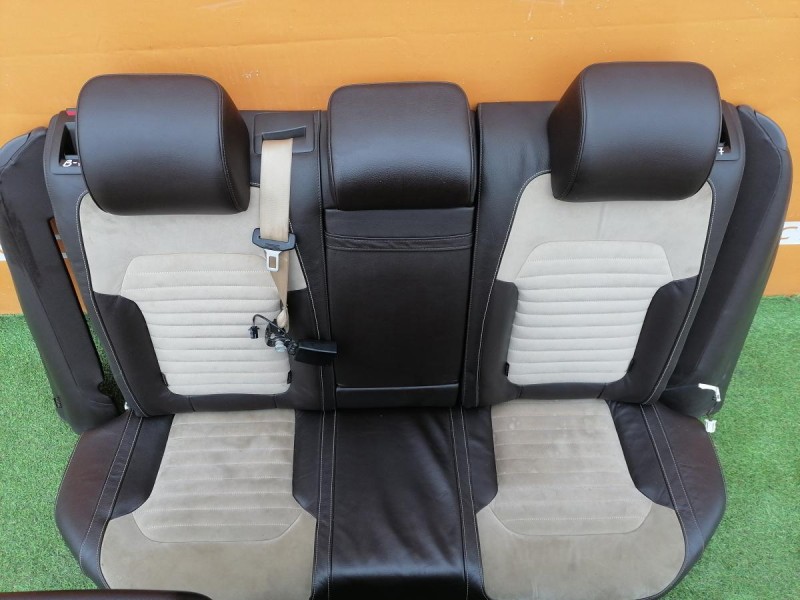 Passat B7 сиденье переднее заднее кожа комбинированная алькантара к-кт деф