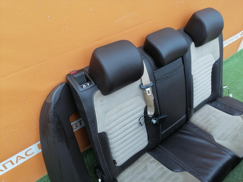 Passat B7 сиденье переднее заднее кожа комбинированная алькантара к-кт деф