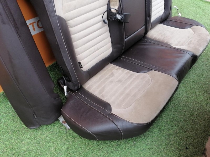 Passat B7 сиденье переднее заднее кожа комбинированная алькантара к-кт деф