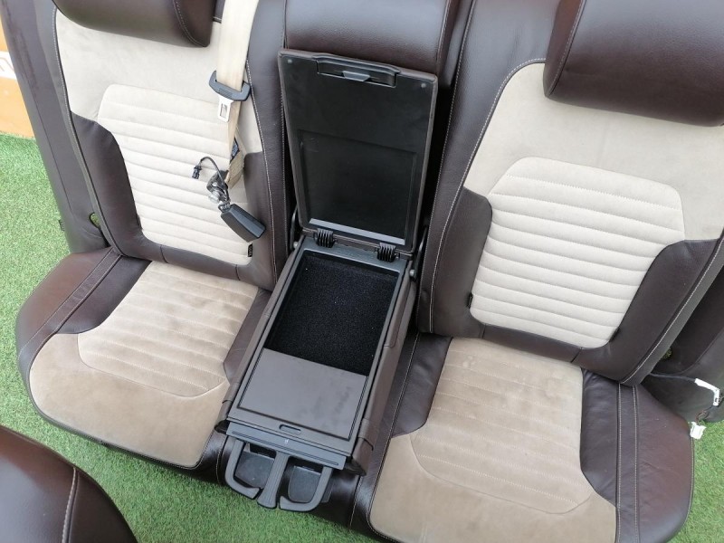 Passat B7 сиденье переднее заднее кожа комбинированная алькантара к-кт деф