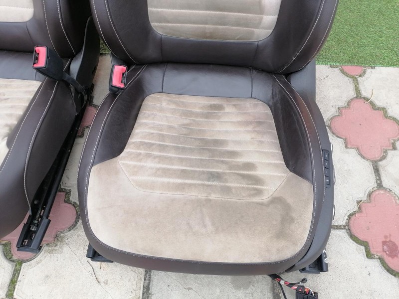 Passat B7 сиденье переднее заднее кожа комбинированная алькантара к-кт деф