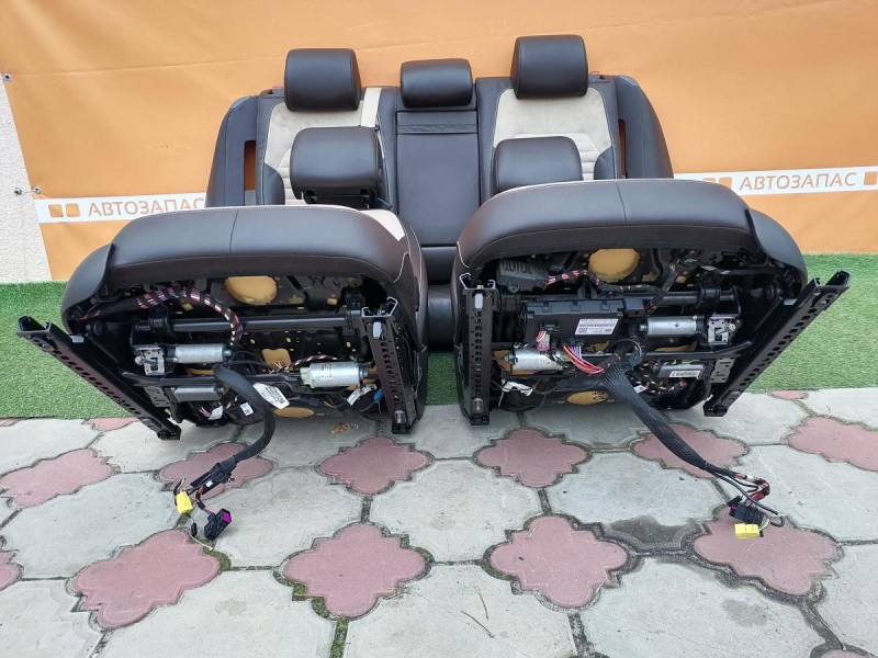 Passat B7 сиденье переднее заднее кожа комбинированная алькантара к-кт деф