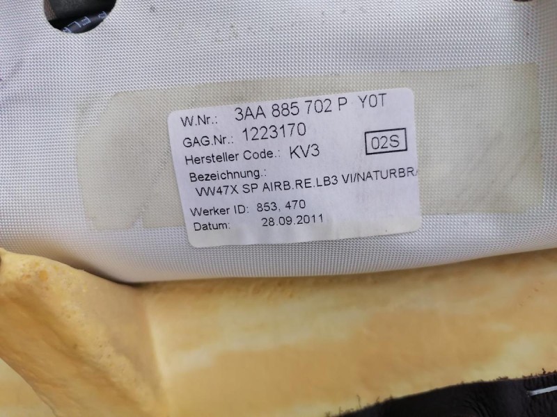 Passat B7 сиденье переднее заднее кожа комбинированная алькантара к-кт деф