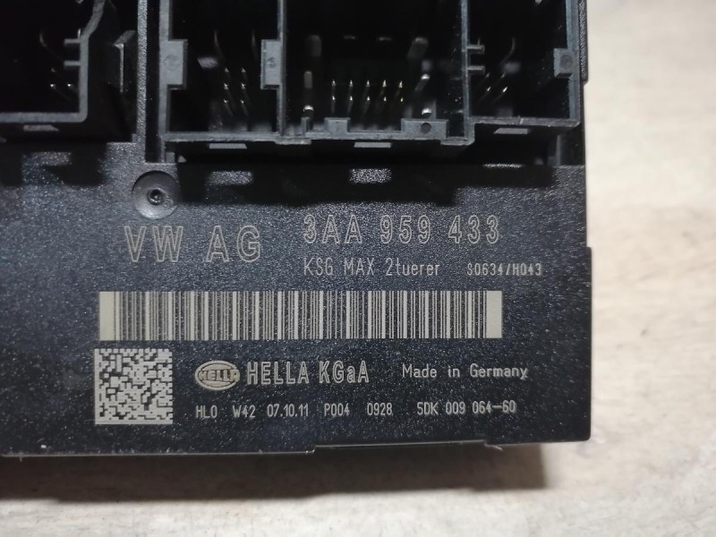 Passat B7 блок комфорта 3aa959433