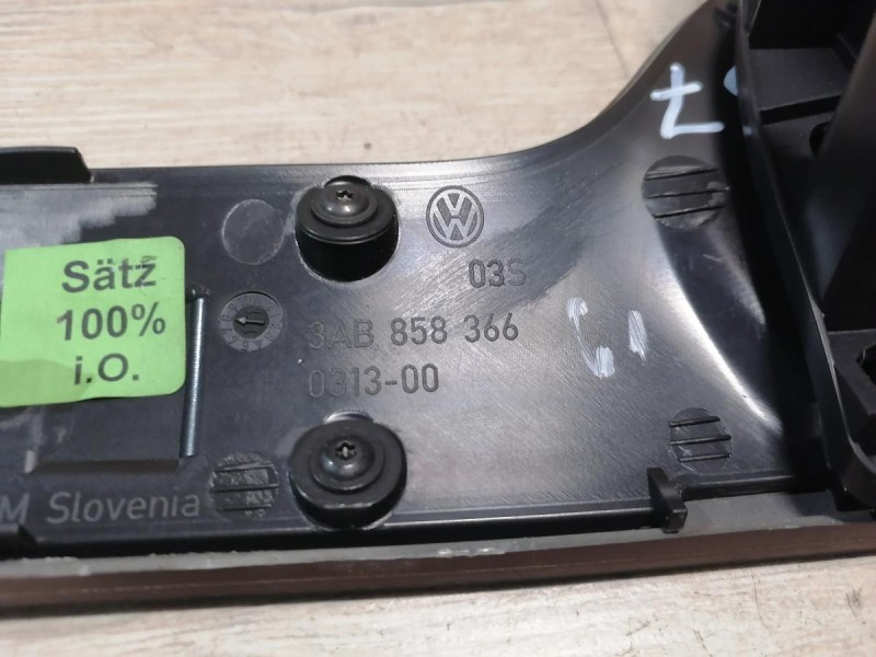 Passat B7 панель приборов с декоративными накладками