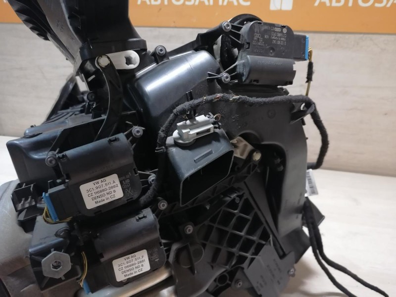 Passat B7 печка корпус климат деф
