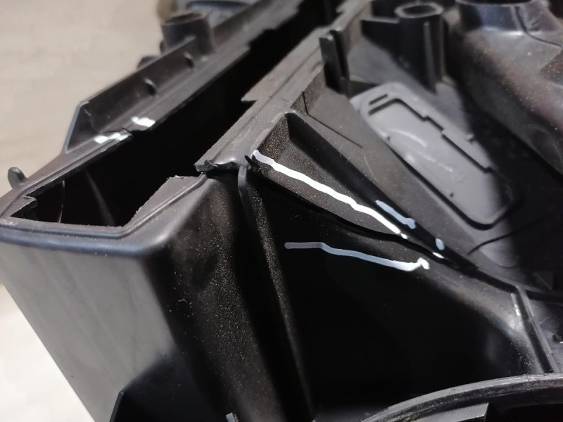 Passat B7 печка корпус климат деф