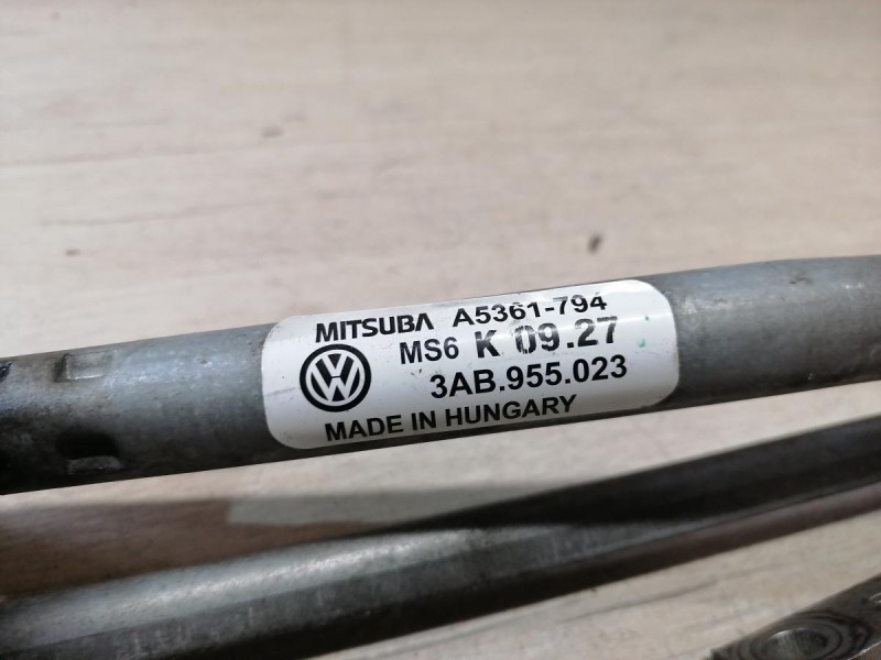 Passat B7 трапеция дворников деф