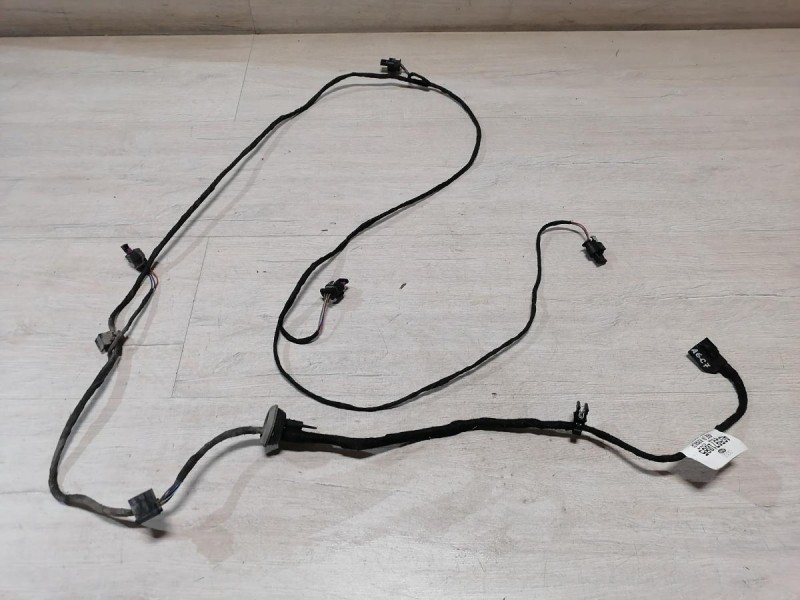 Audi A6 C7 проводка заднего бампера под парктроники