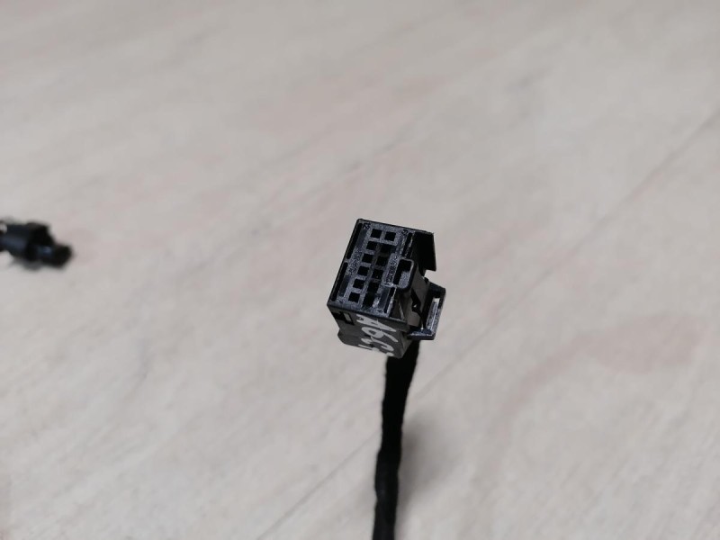 Audi A6 C7 проводка заднего бампера под парктроники