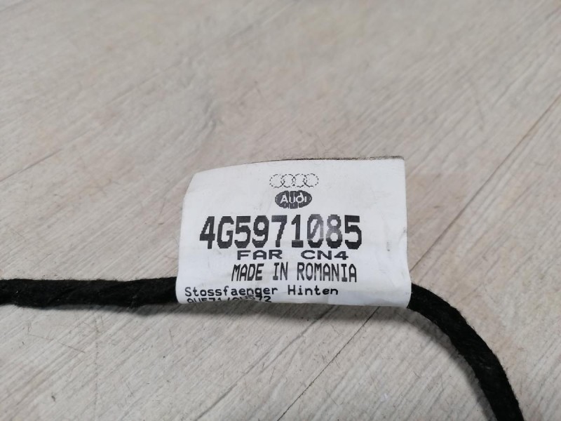 Audi A6 C7 проводка заднего бампера под парктроники