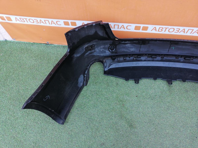 Audi A6 C7 бампер задний деф