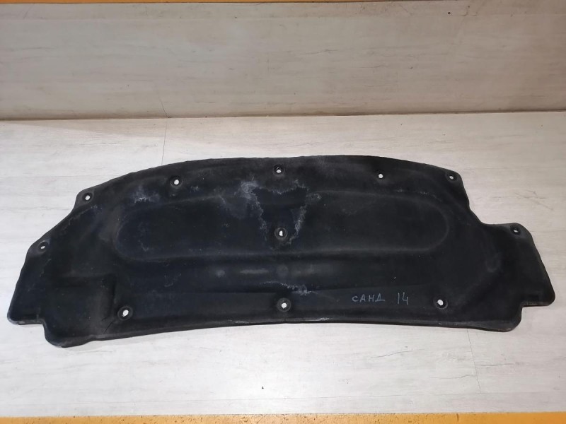 Sandero №14 шумоизоляция капота