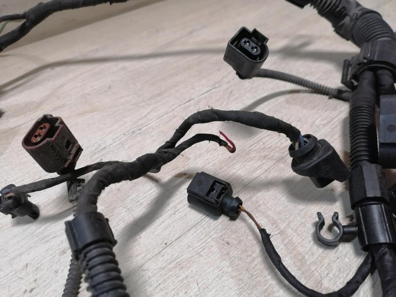 Passat B7 проводка двигателя деф