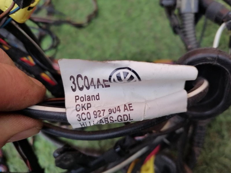 Passat B7 проводка салона подкапотная деф