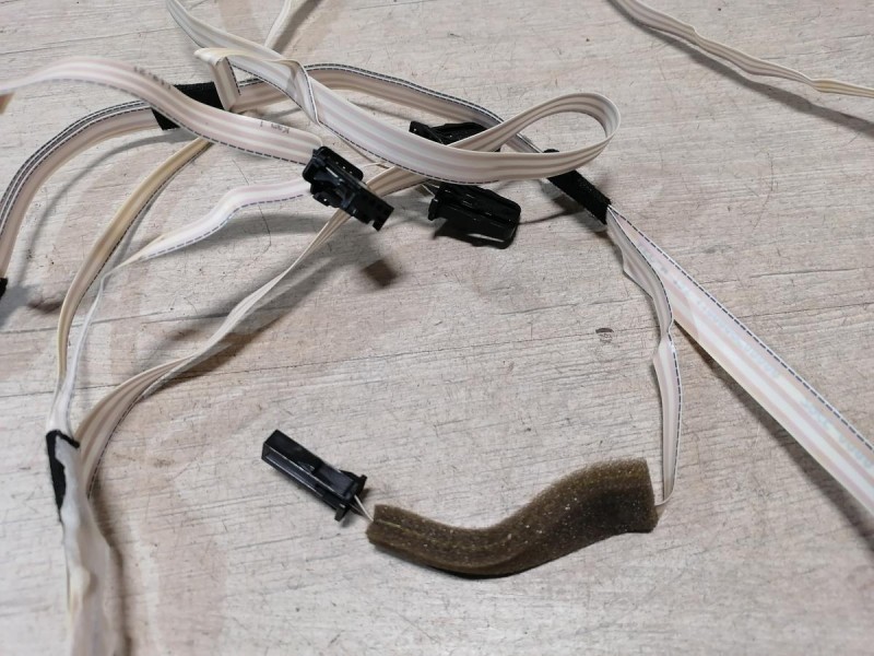 Passat B7 проводка потолка