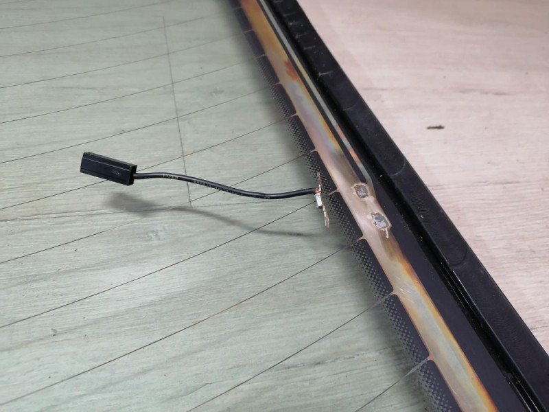 Passat B7 стекло заднее 2011