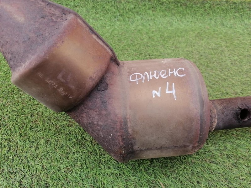 Fluence №4 глушитель в сборе катализатор