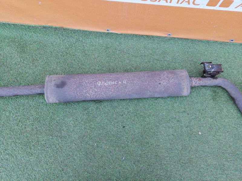 Fluence №4 глушитель в сборе катализатор