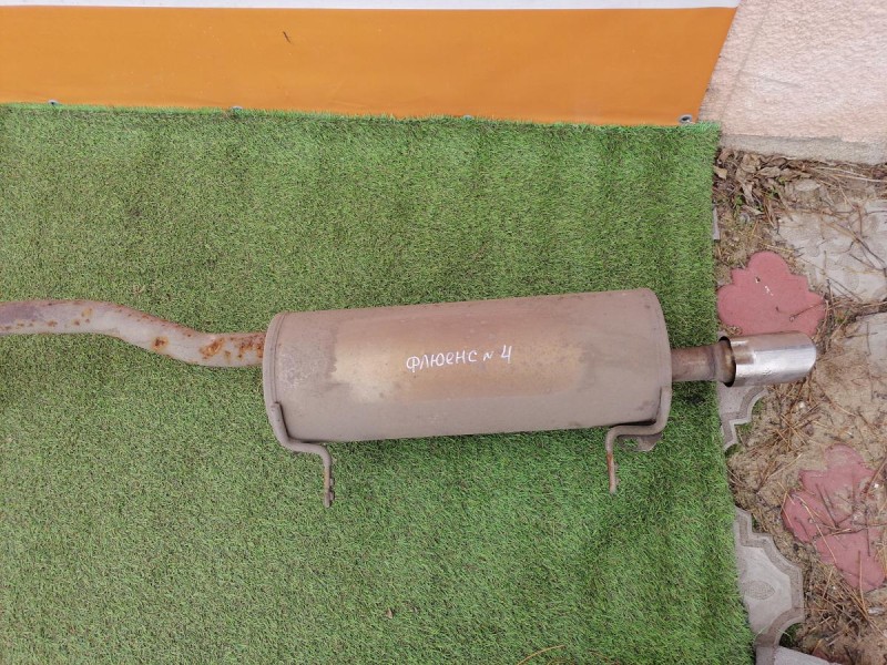 Fluence №4 глушитель в сборе катализатор