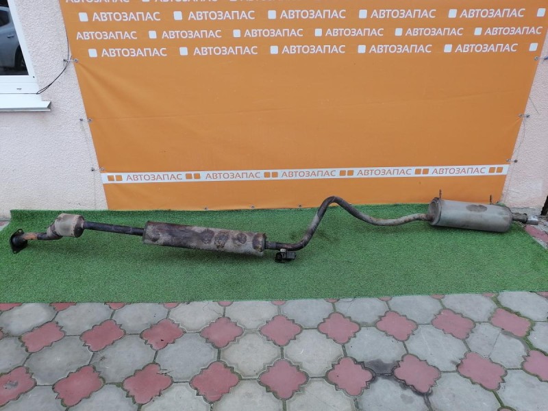 Fluence №4 глушитель в сборе катализатор