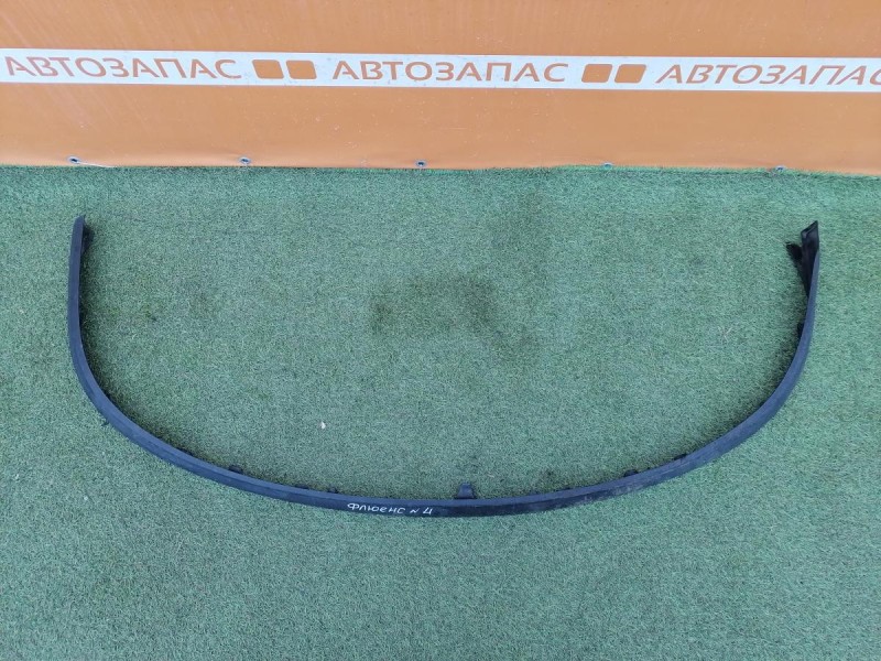 Fluence №4 губа юбка переднего бампера