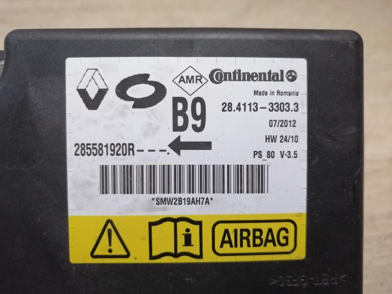 Fluence №4 блок подушек SRS AIR BAG стрел