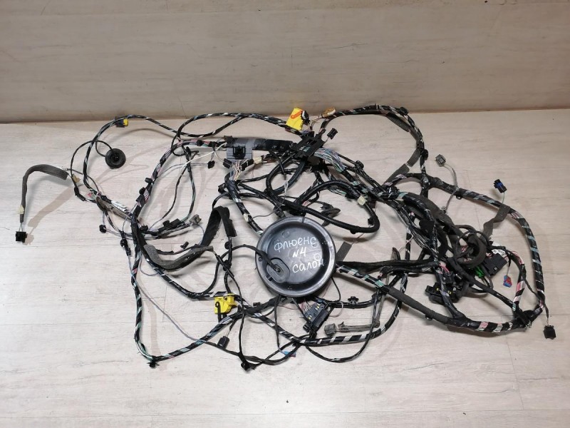 Fluence №4 проводка салона