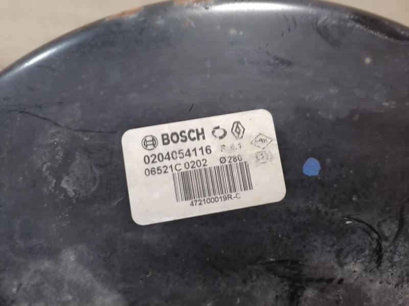 Fluence №4 усилитель тормозов вакуумный вакуум