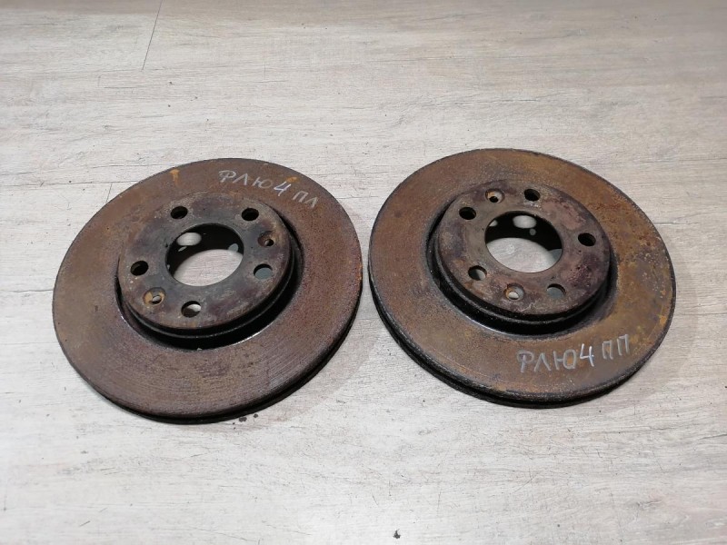 Fluence №4 диск тормозной передний к-кт