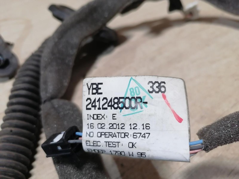 Fluence №4 проводка двери передняя правая