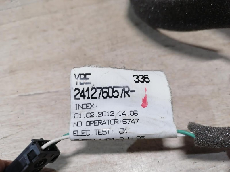 Fluence №4 проводка двери задняя левая