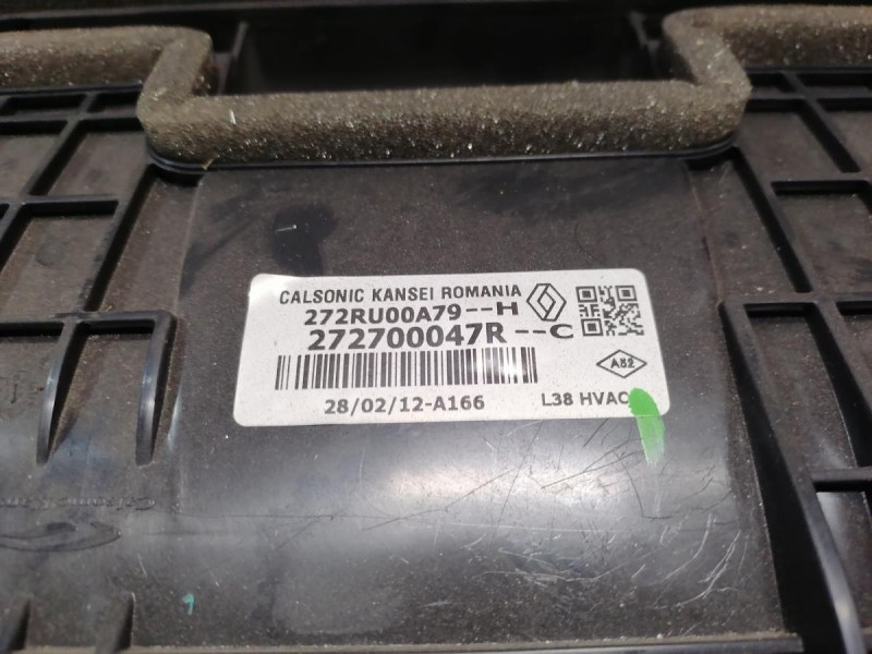 Fluence №4 печка в сборе с моторчиком климат