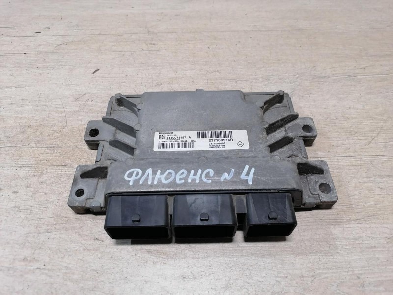 Fluence №4 блок управления двигателем эбу двс мозги