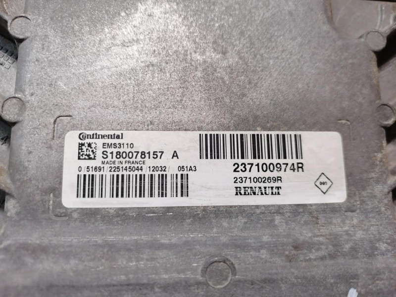 Fluence №4 блок управления двигателем эбу двс мозги