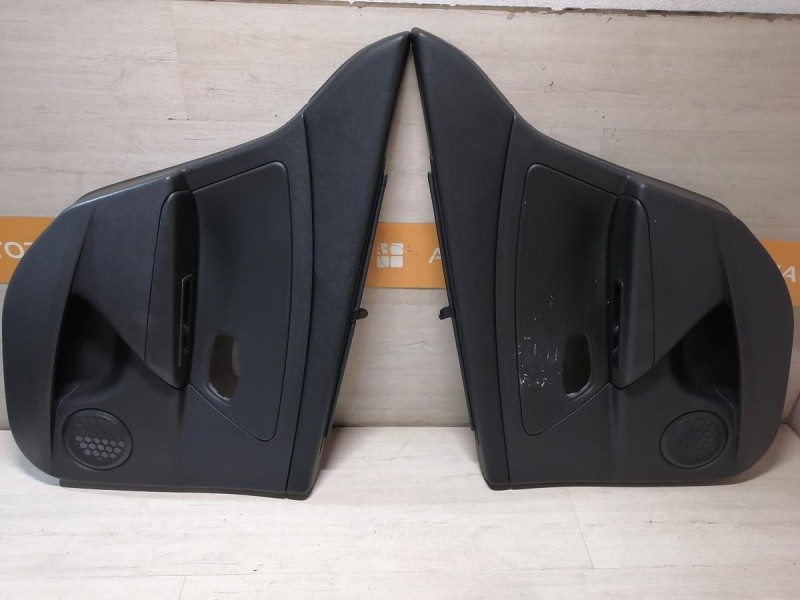 Fluence №4 обшивка двери задняя левая правая со шторками к-кт деф